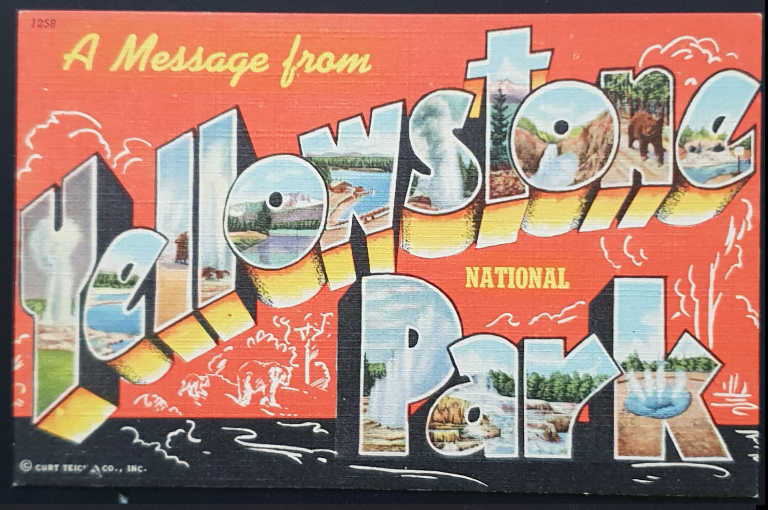 (image for) postcard Greetings from #0012